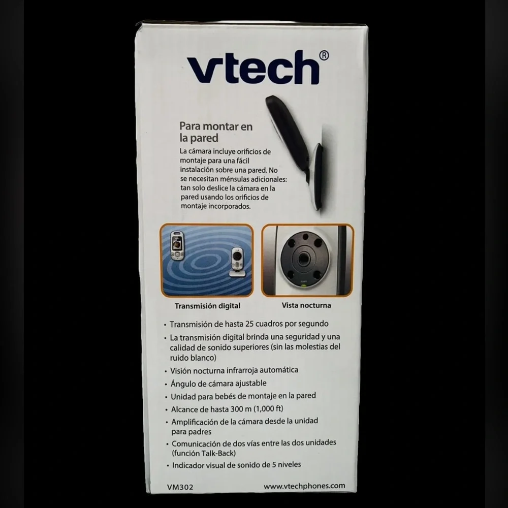 **BABY** Vtech Accessory-Color Video Camera-VM302-Baby Monitor-Safe Sound-NIB. - Picture 4 of 6